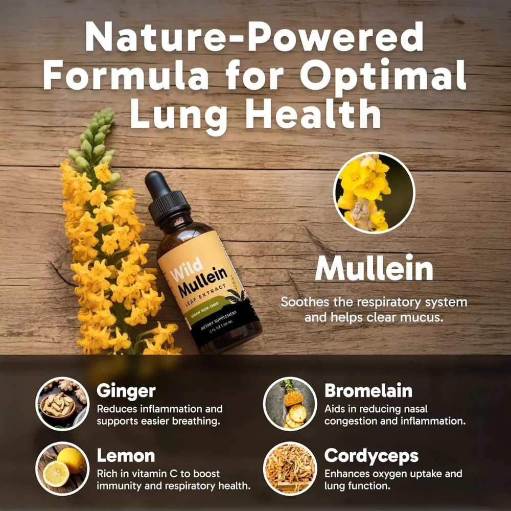 New Maximum Potency Mullein Drops For Smokers | Kyliea