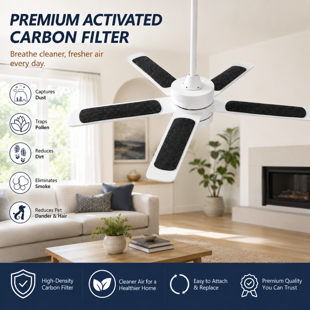Activated Coconut Shell Carbon Ceiling Fan Filters