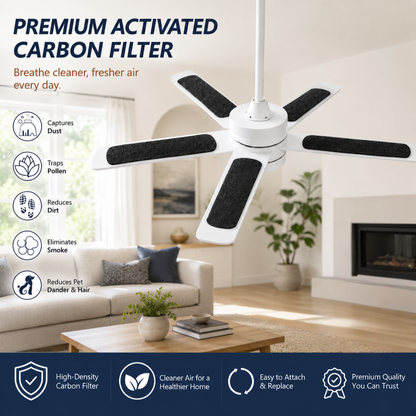 Activated Coconut Shell Carbon Ceiling Fan Filters
